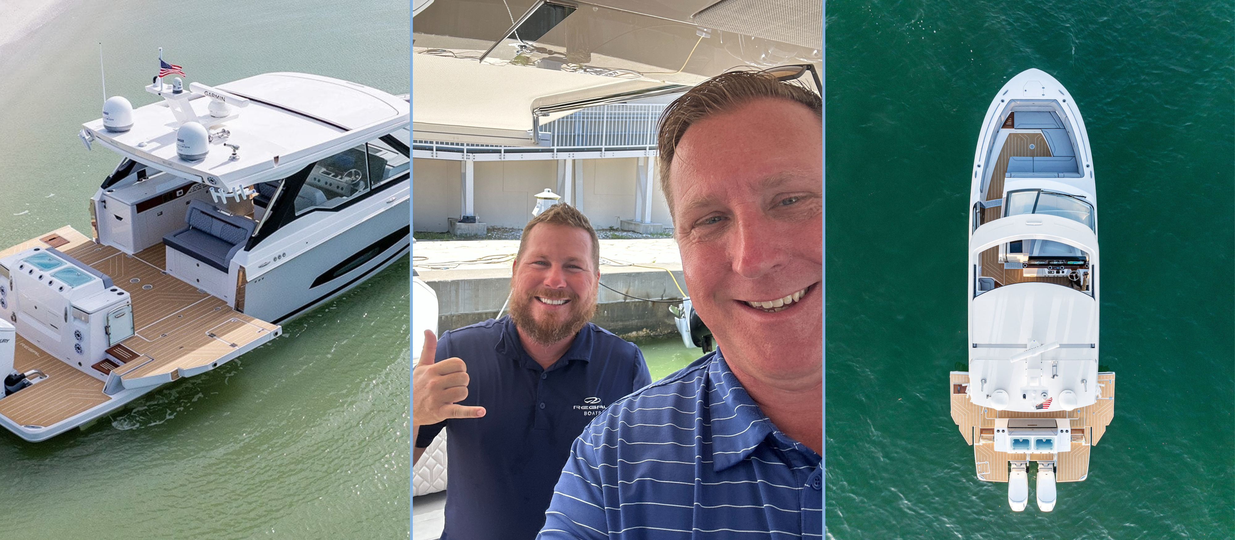 Tom　　REGAL worth coiiection Sea Trial on the Regal LX43!